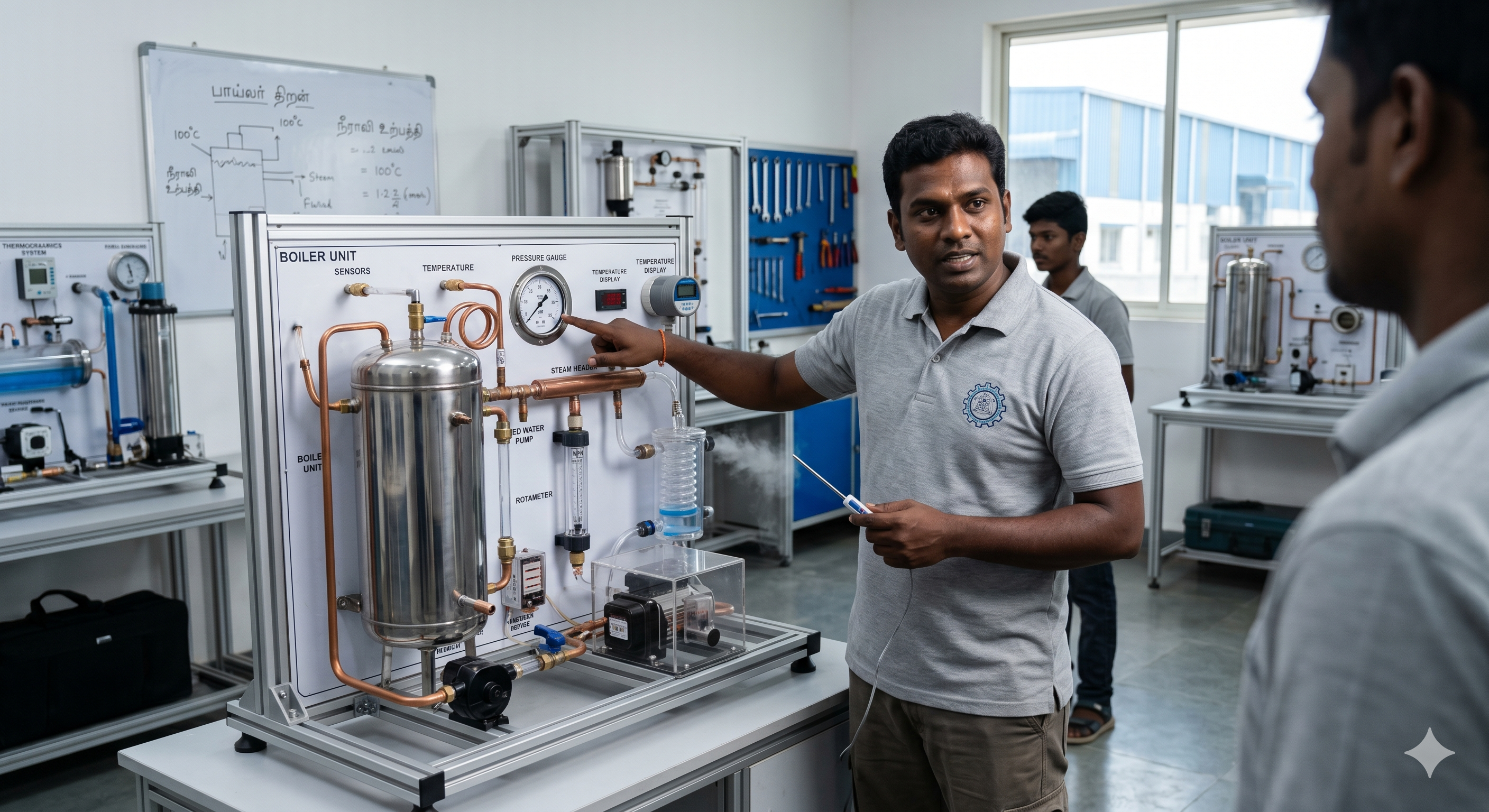 Boiler & Steam Engineering Trainer Kits